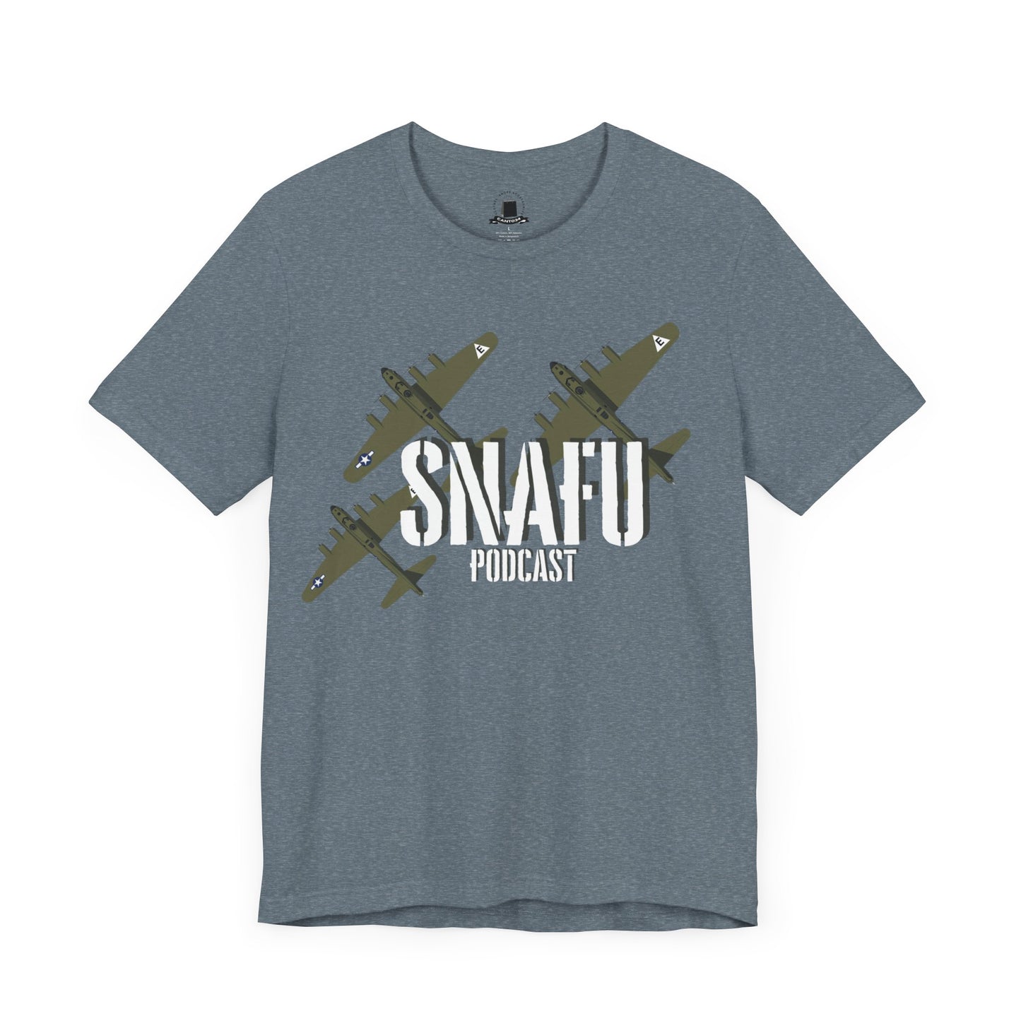 SNAFU Podcast High Squadron: Unisex Jersey Short Sleeve Tee