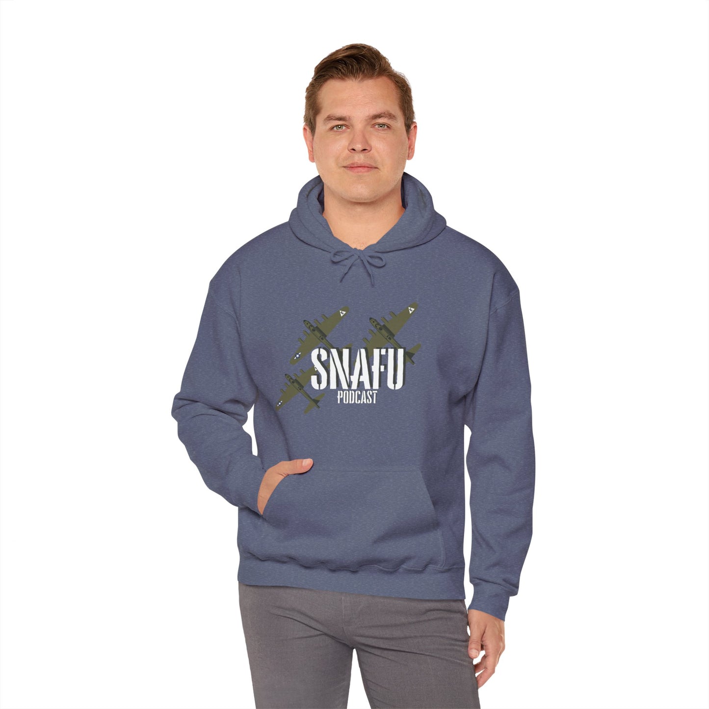 SNAFU Unisex Heavy Blend Hooded Sweatshirt