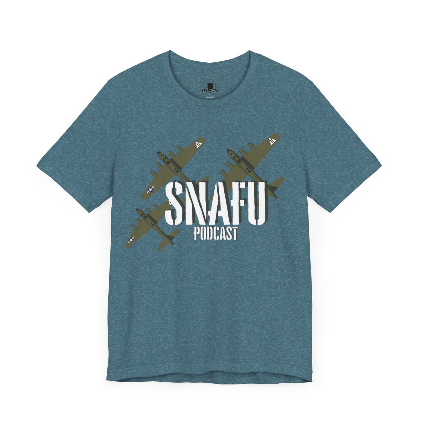 SNAFU Podcast High Squadron: Unisex Jersey Short Sleeve Tee