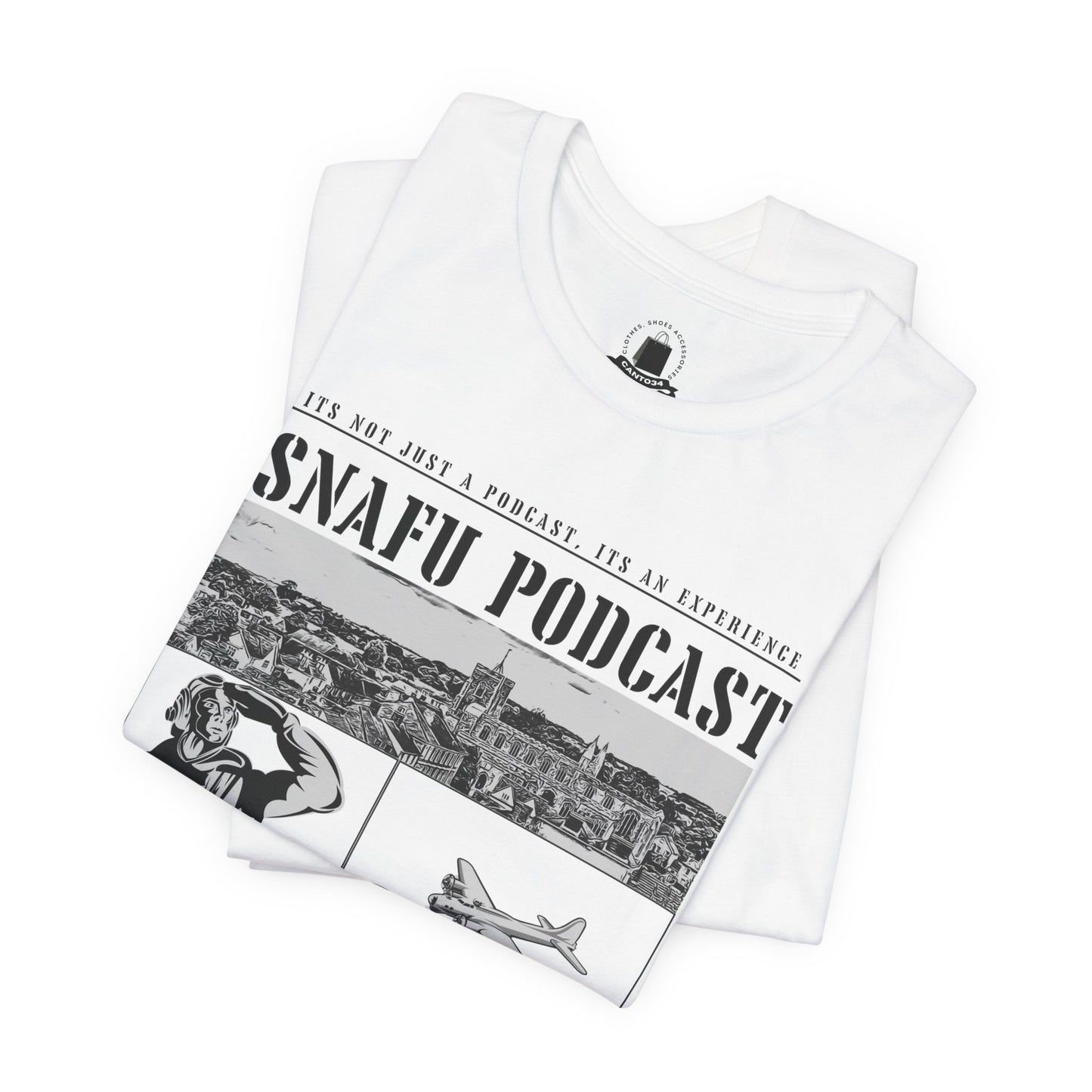 SNAFU Podcast: Unisex Jersey Short Sleeve Tee