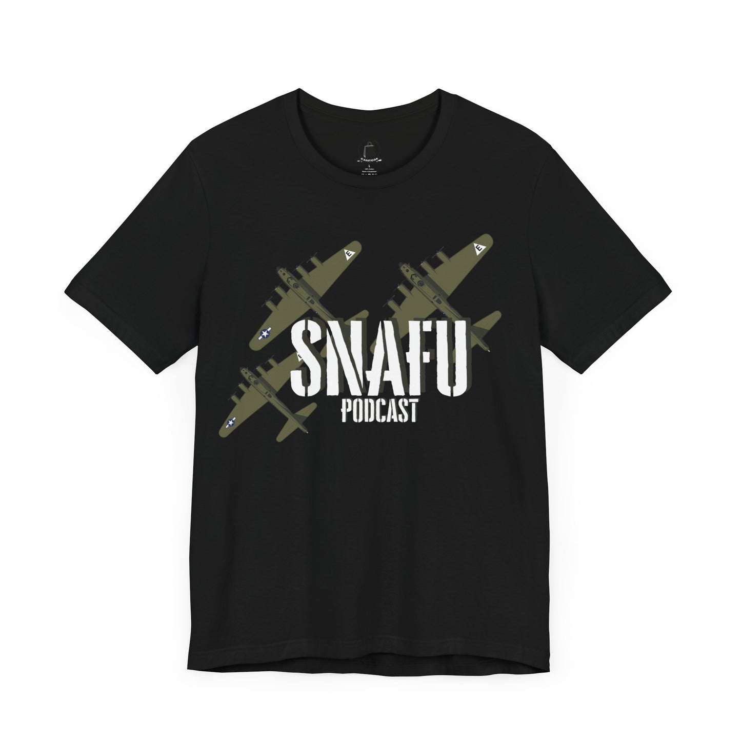 SNAFU Podcast High Squadron: Unisex Jersey Short Sleeve Tee