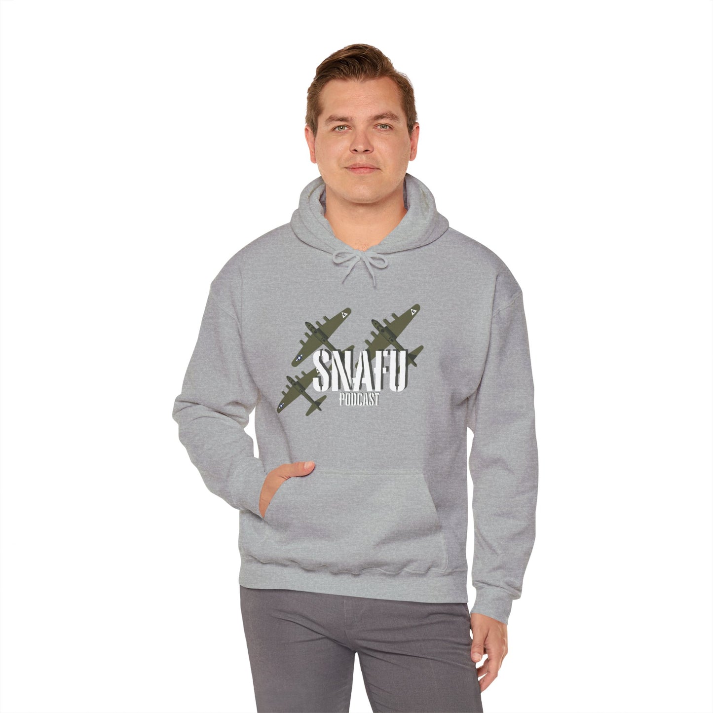 SNAFU Unisex Heavy Blend Hooded Sweatshirt