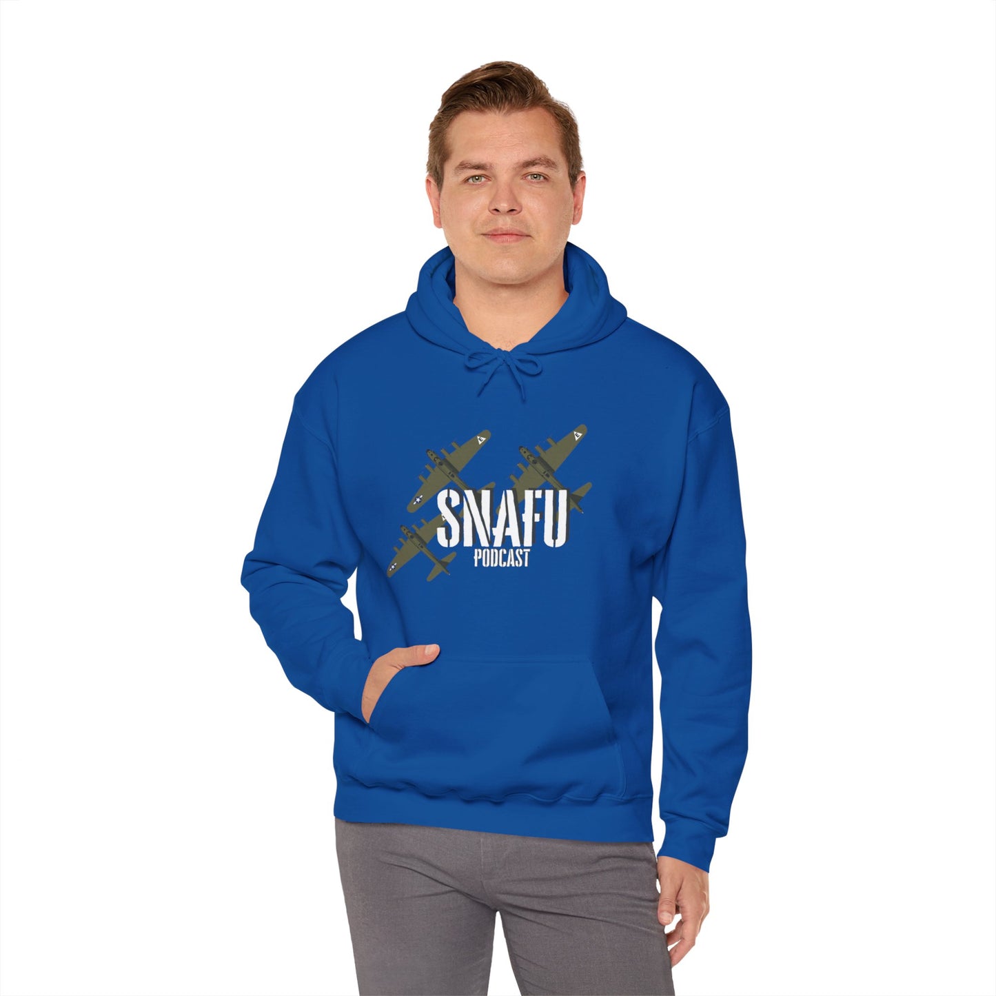 SNAFU Unisex Heavy Blend Hooded Sweatshirt