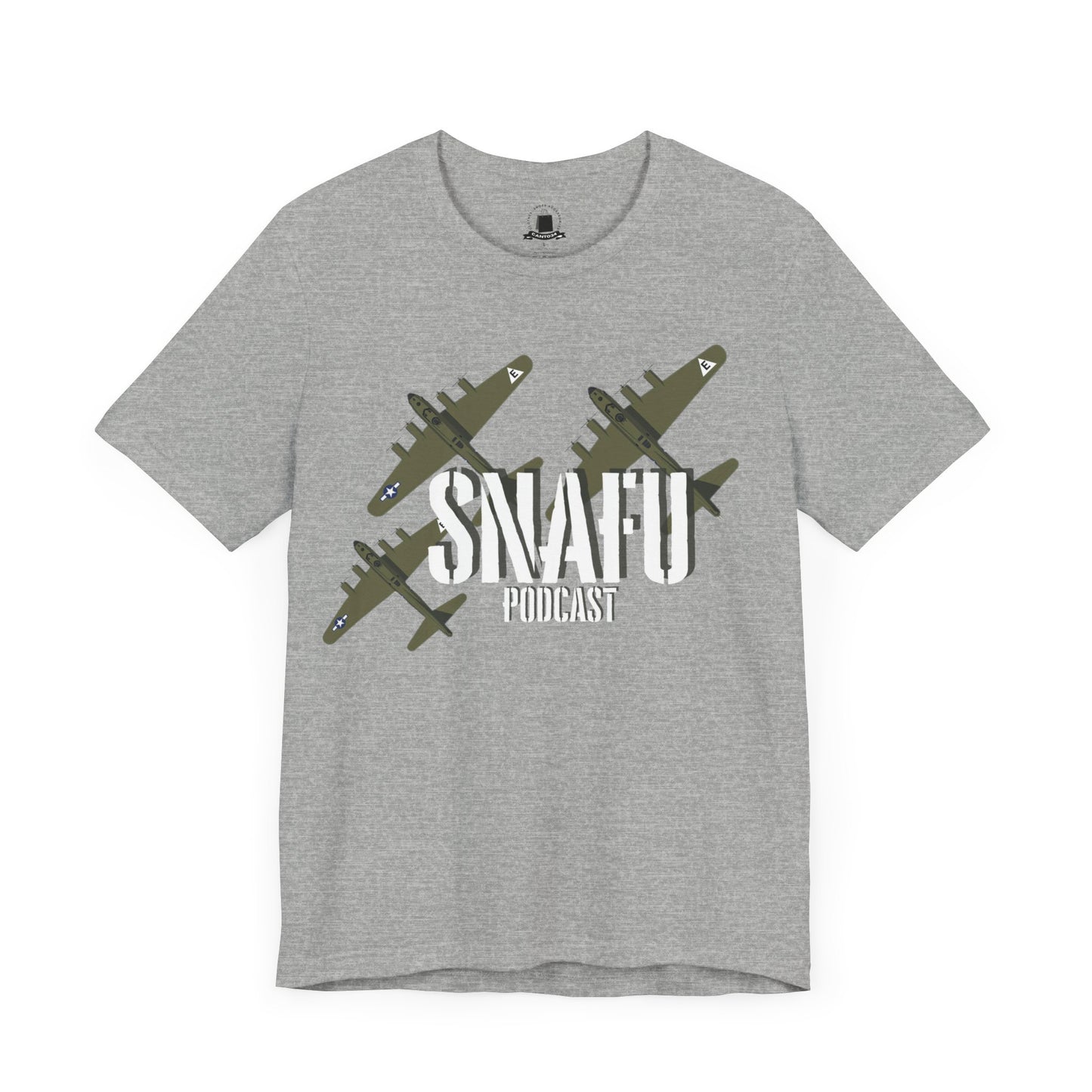 SNAFU Podcast High Squadron: Unisex Jersey Short Sleeve Tee